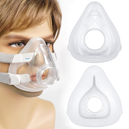 TUSOA 2 Packs Replacement Cushion Compatible with Airfit F20 Large - Covers Nose and Mouth, Reliable Seal & Comfortable Fit