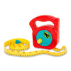 Battat - Toy Measuring Tape - Working Reel & Easy-Hold Handle - Tool Discovery Carousel - Metric & Imperial Units - 2 Years + - Big Tape Measure