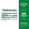 Nature's Bounty Melatonin, 100% Drug Free Sleep Aid, Dietary Supplement, Promotes Relaxation and Sleep Health, 10mg, 60 Count(Pack of 2)