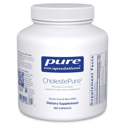Pure Encapsulations CholestePure | Supplement to Support Cardiovascular Health, Enzyme Function, and Lipid Metabolism* | 180 Capsules