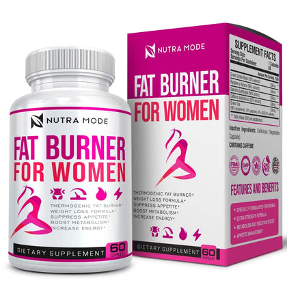 Natural Weight Loss Pills for Women-Best Diet Pills that Work Fast for Women-Appetite Suppressant-Thermogenic Belly Fat Burner-Carb Blocker-Metabolism Booster Energy Supplements -60ct