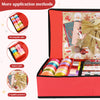 BROSYDA Wrapping Paper Storage Containers,Christmas Wrapping Paper Storage Bag Fits Up to 22 Rolls of 40