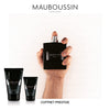 Mauboussin - Pour Lui In Black Prestige Set - Eau de Parfum 3.3 Fl oz (100ml), Perfumed Shower Gel 3.3 Fl oz (100ml), After Shave Balm 1.7 Fl oz (50ml) & Black Toiletry Bag