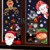 Christmas Decorations Christmas Window Clings,Christmas Window Decorations Stickers for Glass,Christmas Decorations Indoor Outside Snowflakes Window Clings with Santa Claus,Reindeer,Snowman,ELF