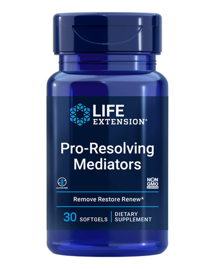 Life Extension Pro-Resolving Mediators - Inflammation Management and Joint Health Supplement -Whole Body Health Support - From Marin Oil PRMs SPMs - Gluten-Free, Non-GMO, 30 Softgels