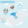 Baby Disposable Changing Pad, 50 Pack Soft Non-Woven Fabric Breathable Waterproof Underpads, Portable Leak-Proof Mattress Protector, Incontinence Bed Pads
