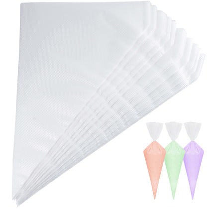 Piping Bags, Pastry Bags 12 Inch 100pcs, Disposable Icing Piping Pastry Bags For Cookie/Cake Decorating Supplies, Anti Burst And Non-Slip Thicken Cake Decorating Bags.