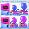 Fikowo Electric Air Balloon Pump - Portable Dual Nozzle Electric Balloon Inflator Blower for Party Decoration?110V, 600W, Rose Red?