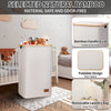 DOFASAYI Laundry Basket Hamper With Lid - 120L Dirty Clothes Hamper With Removable Bag - Tall Laundry Bin - Bathroom, Dorm, Large Hamper for Laundry, Beige
