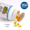 Natural Factors, Vitamin D3 5000 IU (125 mcg), Supports Strong Bones, Muscles and Immune Function, 360 Softgels