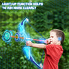 2 Pack Kids Bow and Arrow, 20 Suction Cup Arrows, 2 Archery Targets&Quiver, Light-up Set for Kids Ages 4-8 8-12, Indoor Outdoor Toys for Boys Girls, Ideal Christmas and Birthday Gift (Black & Blue)