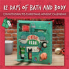 Paladone Central Perk 12 Days of Bath Advent Calendar 2023, Friends TV Show Countdown to Christmas