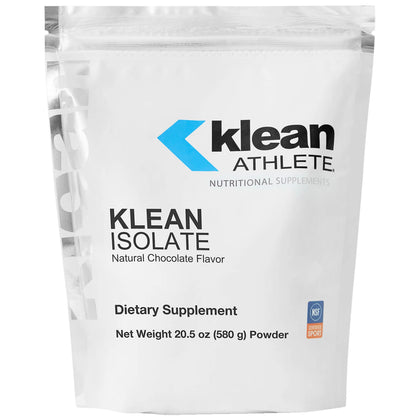 Klean ATHLETE Klean Isolate | Whey Protein Isolate to Enhance Daily Protein and Amino Acid Intake for Muscle Integrity* | NSF Certified for Sport | 20 Servings | Natural Chocolate Flavor
