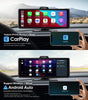 Portable Wireless Carplay Car Stereo with 4K Dash Cam, Apple CarPlay & Android Auto for Car,10.26