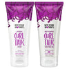 Not Your Mother's Curl Talk Frizz Control Sculpting Gel and Defining Cream (2-Pack) - 6 fl oz - Formulated with Rice Curl Complex - For All Curly Hair Types