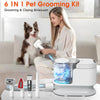 Petsaint Dog Grooming Kit & Vacuum, 6 in 1 Dog Hair Vacuum Suction 99% Pet Hair, 2.5L Capacity Pet Grooming Vacuum, 12KPa Strong Dog Grooming Vacuum, Dog Vacuum for Shedding Grooming, Pet & Home Clean