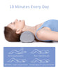 Bespilow Say Goodbye to Neck Pain Small Neck Support Pillow,Cervical Neck Roll Memory Foam Pillow,Cervical Traction Device,Neck Stretcher for Tension Muscle Relief,Neck & Shoulder Pain Relaxer