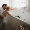 mushie Baby Shampoo & Body Wash | Gentle Formula for Delicate Skin | Certified Organic | Made in Denmark, 13.53 fl oz (Fragrance Free)