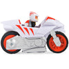 Paw Patrol, Moto Pups Wildcats Deluxe Pull Back Motorcycle Vehicle with Wheelie Feature and Toy Figure