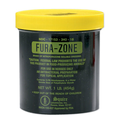 VAN NESS PLASTIC MOLDING Fura-Zone Ointment for Horses, 1 Pound Container