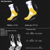 2 Pairs Stephen Children Basketball-Socks-for-Boys, #30 Lucky Number Sports-Socks Warrior Cury Socks with 3D Ankle Protection for Youth Boys, Kids Basketball Accessories Gift for Cury Fans (1.5-5.5)