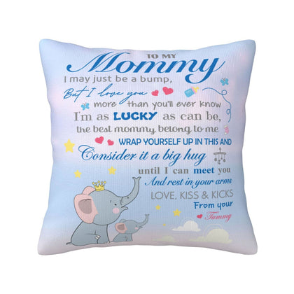 Agkubc Gifts for New Mom, New Mom Gifts for Women, Mom to be Gifts for 1st Time Mom, Best Gifts for Expecting Mom, Pregnancy Gifts, Gender Reveal Gifts for Parents Throw Pillow Covers 18x18 Inch