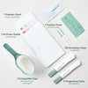 Frida Fertility Ovulation and Pregnancy Test + Track Set - Accurate, Early Detection - Find Your 48 Hour Baby Making Window + Test 6 Days Before Missed Period White