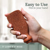 Pumice Stone for Feet Lasts 5+ Years Foot Exfoliator Scrubber Callus Remover Made of Natural Terra-Cotta