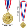 Abaokai 12 Pieces Gold Award Medals-Winner Medals Gold Prizes for Sports, Competitions, Party, Spelling Bees, Olympic Style, 2 Inches