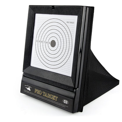 Airsoft Targets for Shooting, Reusable BB & Pellet Guns with Trap Net Catcher, Heavy-Duty Paper Sheets, Stand and Paper Training Target Easy to See Your Shots Land, for Indoor, Outdoor Ranges