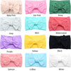 CÉLLOT Super Stretchy Soft Knot Headbands with Hair Bows Head Wrap Hair Accessories For Newborn Baby Girls Infant Toddlers Kids