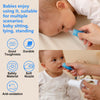 Baby Nasal Aspirator & Portable Hand Puller Nose Sucker, Strong Suction | Easy to Operate | Reusable | Easy to Carry & Soft Silicone Nose Cleaner for Baby Infant, Negative Pressure Principle