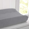 Serta Perfect Sleeper Contoured Changing Pad with Plush Cover, Grey