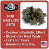 Midwest Hearth Rock Wool for Gas Log - 6 oz. Bag