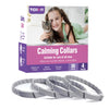 Calming Collar for Cats 4 Pack Calming Cat Collars Anxiety Relief Stress Pheromone Collar for Cats Comfort Cat Calm Collars Adjustable Soother Cats Calming Collars Lasts 30 Days Cats Calming Collar