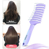 Hair Brush, Curved Vented Detangling Hair Brushes for Women Men Wet or Dry Hair,Faster Blow Drying Styling Professional Paddle Vent detangler brush for Curly Thick Wavy Thin Fine Long Short Hair
