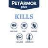 PetArmor Plus for Cats, Flea & Tick Prevention for Cats Over 1.5 lbs, Waterproof and Fast-Acting Topical Flea and Tick Medication, 6 Month of Treatment, 6 Count