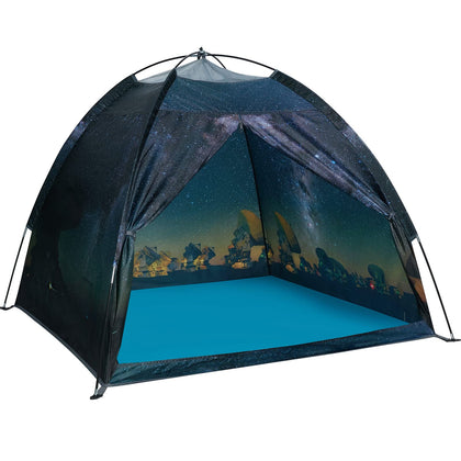 Mnagant Kids Play Tent-61x61x45Imaginative Play Popup Tent Space World Tent for Kids Indoor/Outdoor Fun-Kids Galaxy Dome Tent Playhouse for Boys and Girls,Perfect Kids Gift