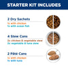 Hill's Prescription Diet k/d Kidney Care Starter Kit Variety Pack Cat Food, 5.25 oz. Dry Food (2), 5.5 oz. Can (2), 2.9 oz. Can (4)