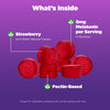 Natrol Melatonin 5mg, Dietary Supplement for Restful Sleep, 90 Strawberry-Flavored Gummies, 90 Day Supply