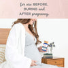 Mommy's Bliss Prenatal Multivitamin + Probiotic for Women w/ Folic Acid, Supports Baby Development & Mom's Digestion w/ Zinc, Vitamin B6 & B12, Ginger & Choline, Vegan & Gluten Free (45 Servings)