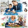 Craftstory Farm Animals Dinosaur Stories Felt Board for Toddlers Preschool Learning Activities, Classroom Must Have Sensory Wall Craft Toy Gifts for Toddlers Homeschool Supplies, 3 Pack