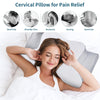 Neck Pillow Cervical Memory Foam Pillows for Pain Relief Sleeping, Ergonomic Pillow for Shoulder Pain, Orthopedic Contour Bed Pillow for Side, Back & Stomach Sleepers with Cooling Pillowcase