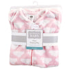 Hudson Baby Unisex Baby Plush Sleeping Bag, Sack, Blanket, Pink Clouds Plush, 18-24 Months