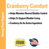 Vet Classics Cranberry Comfort Urinary Tract Pet Supplement for Dogs, Cats - Maintains Dog Bladder Health, Cat Bladder Control - Pet Supplements for Incontinence - 65 Soft Chews