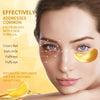 Tunbot Under Eye Patches-24k Gold Eye Mask Pads - 60 Pieces, Collagen Hyaluronic Acid Eye Masks, Anti-Aging, Remove Dark Circles, Eye Bags & Wrinkles, Refresh Your Skin, For Men & Women