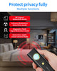 Hidden Camera Detectors, Bug Detector RF Detector GPS Tracker Detector Hidden Devices Detector Device to Detect Listening Devices for Office, Hotels,Bathroom,6 Levels Sensitivity,4 Professional Modes