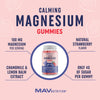 Magnesium Calming Gummies for Kids Relaxation & Natural Wake-Sleep Cycles | Relaxing Magnesium for Kids with Chamomile & Lemon Balm | Calm Gummies, Non-GMO, Gluten-Free, Naturally Sweetened 60ct