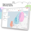 MyHeritage DNA Test Kit: Genetic Testing for Ancestry & Ethnicity Covering 2,114 Geographic Regions and DNA Matching to Relatives