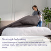 Purple PerfectStay Duvet Cover Easy to Assemble Slate Grey King/Cal King Three Piece 100% Cotton